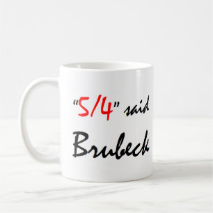 Brubeck sa kaffemugg