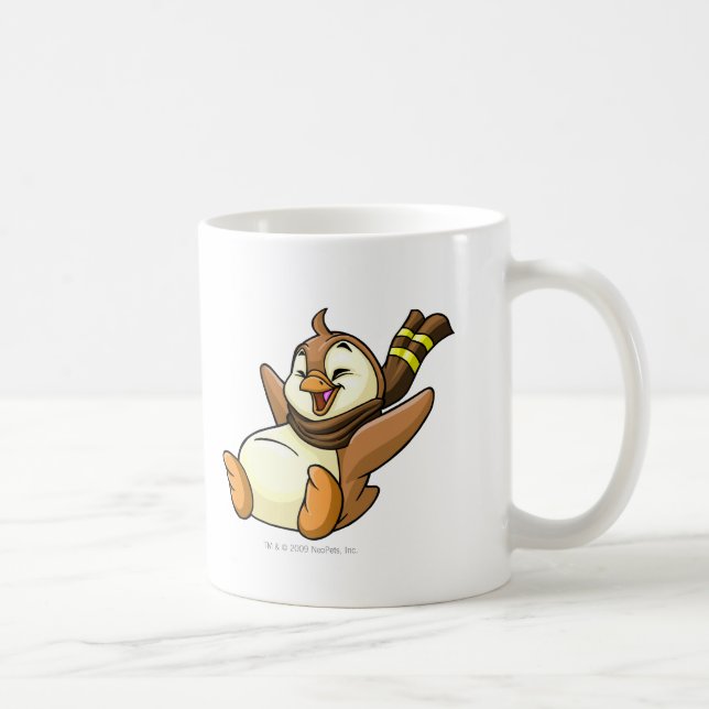 Bruce brunt kaffemugg (Höger)