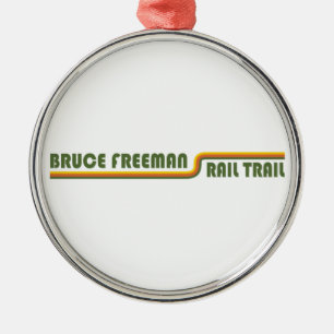 Bruce Freeman Rail Trail Julgransprydnad Metall