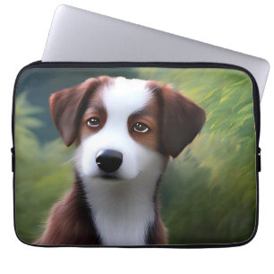 Bruce Gräns Collie Puppy, Laptop sleeve