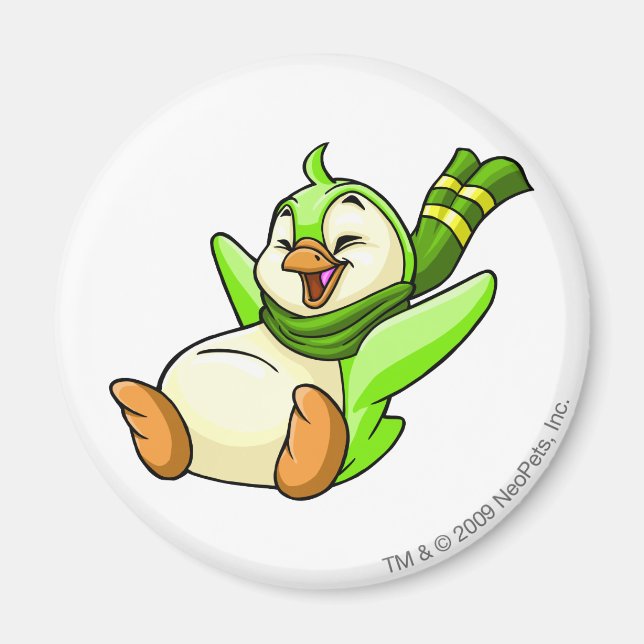 Bruce Grönt Magnet (Framsidan)