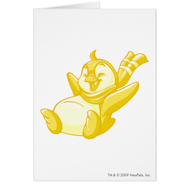 Bruce guld hälsningskort (Framsidan)