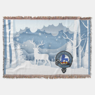 Bruce Klan Badge Winter Scene Filt