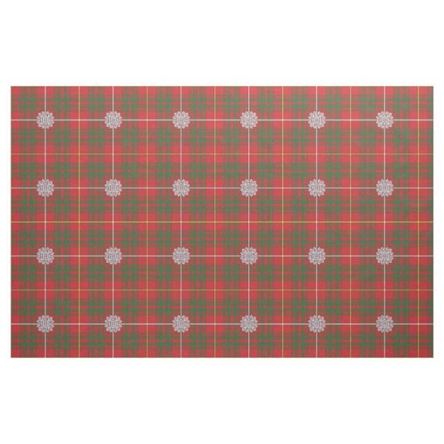 Bruce Modern Tartan med Mönster Tyg (Yard)