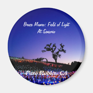 Bruce Munro, Fält of Light, Paso Robles, CA. Magnet