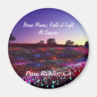 Bruce Munro, Fält of Light, Paso Robles, CA. Magnet