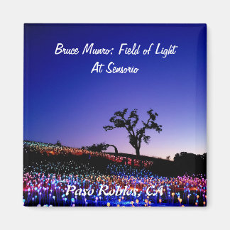 Bruce Munro, Fält of Light, Paso Robles, CA. Magnet