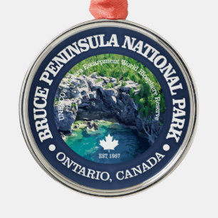 Bruce Peninsula nationalpark Julgransprydnad Metall