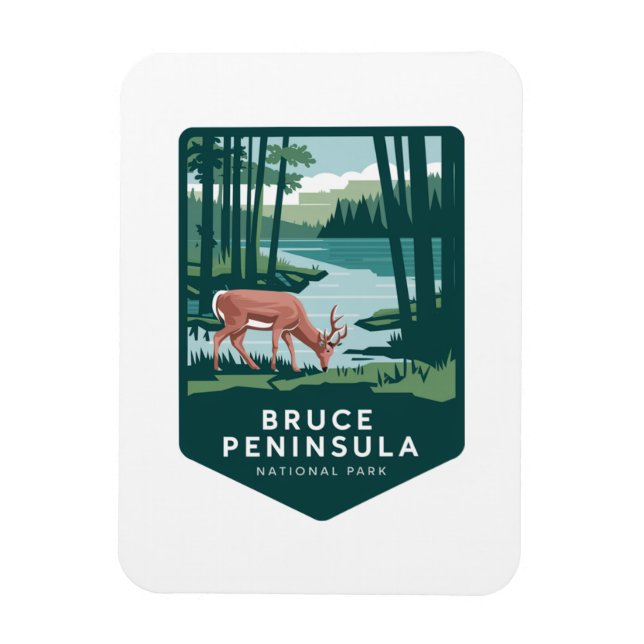 Bruce Peninsula nationalpark Magnet (Vertikal)