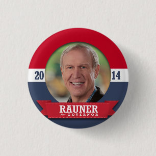 BRUCE RAUNER KAMPANJ KNAPP