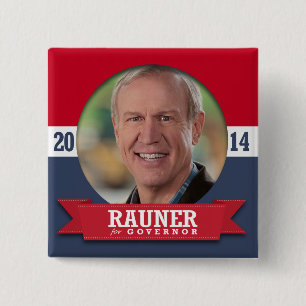 BRUCE RAUNER KAMPANJ KNAPP