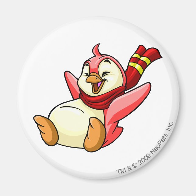 Bruce Red Magnet (Framsidan)