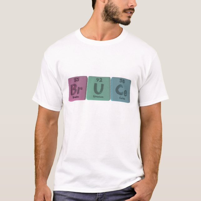 Bruce som BromineuranCerium Tee (Framsida)