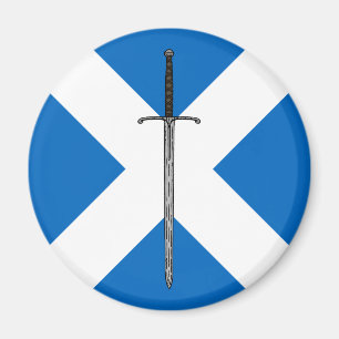 Bruce Sword på Saltire Magnet