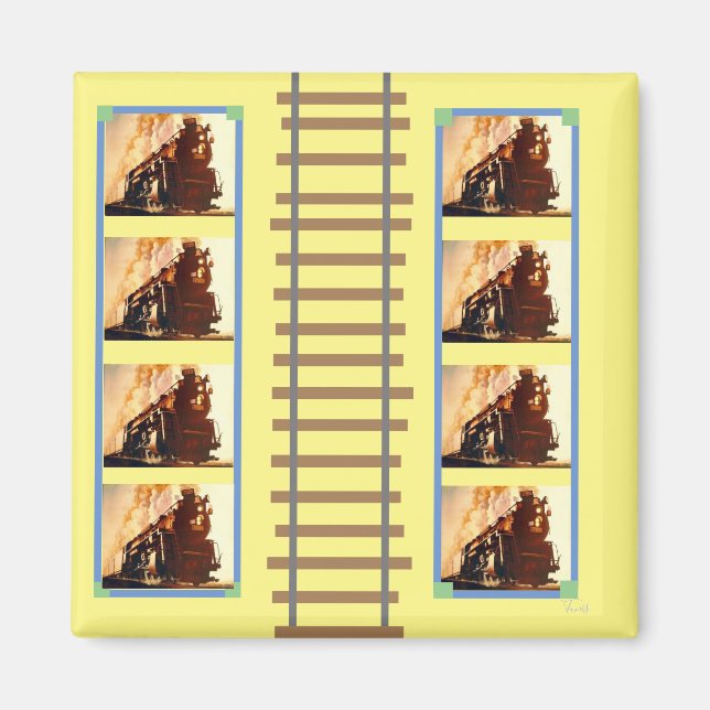 Bruce Tunis ånga Magnet (Framsidan)