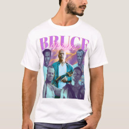 Bruce Willis Vintage Bootleg | fan made shirt T Shirt
