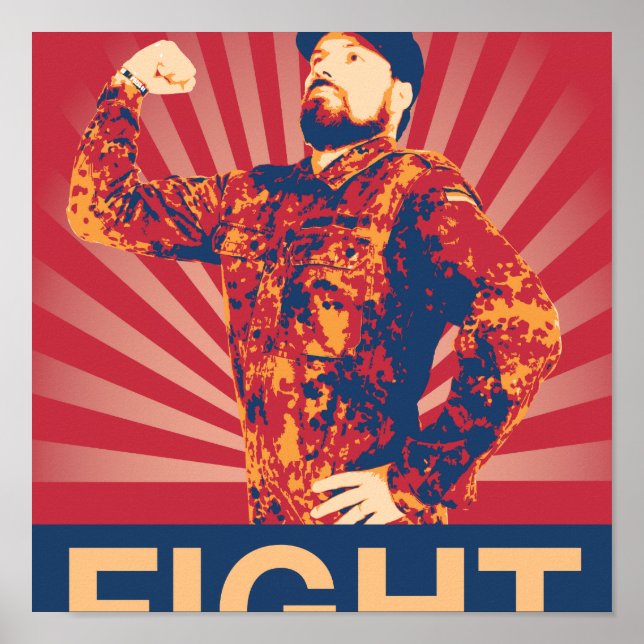 Bruce's Fight Poster (Framsidan)