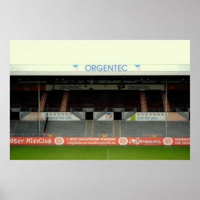 Bruchwegstadion Poster (Framsidan)