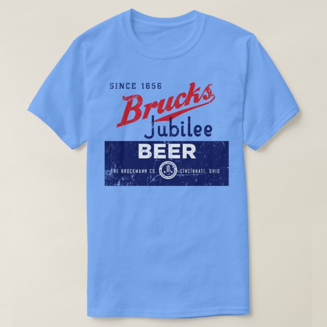 Brucks Jubilee Beer T Shirt (Design framsida)