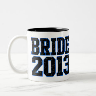 Brud 2013 Två-Tonad mugg