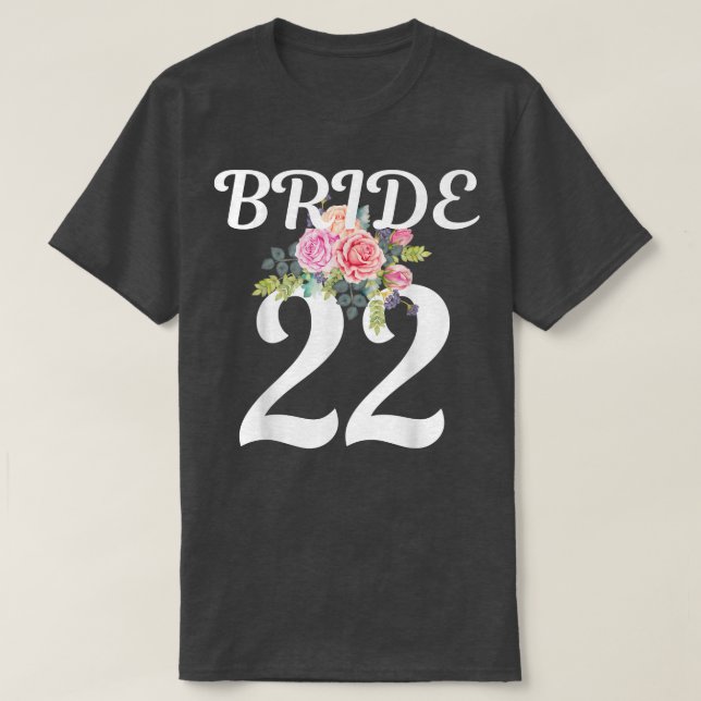Brud 2022 Bröllop Bröllop eller Möhippa E T Shirt (Design framsida)