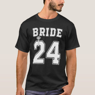 Brud 2024 Förlovning Bröllopsdusch Förslag Match T Shirt