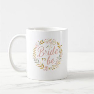 Brud att bli-mugg, perfekt bröllopsgåva kaffemugg