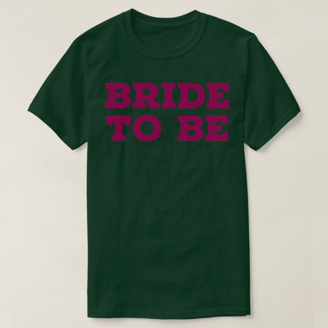BRUD ATT BLI rosa 3 T Shirt (Design framsida)