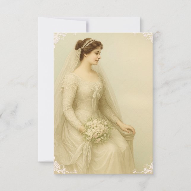 Brud att bli spara datumet (Framsida)