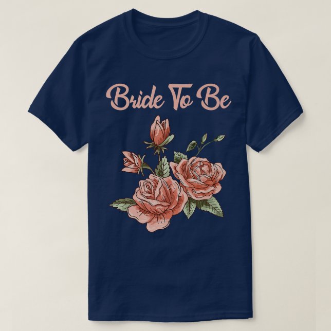 Brud Att Vara Bröllop Hen Party Kostymidé  T Shirt (Design framsida)