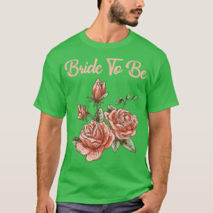 Brud Att Vara Bröllop Höna Fest Kostymidé T Shirt