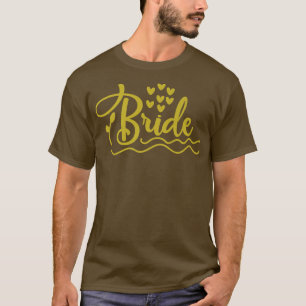 Brud Att Vara Bröllopsdusch Möhippa T Shirt