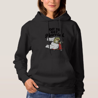 Brud att vara Bröllopsfest Groda på skoter på väg  T Shirt