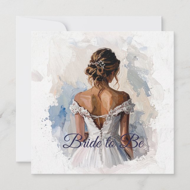 Brud att vara bröllopsklänning kort (Framsida)