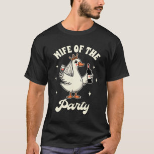 Brud Att Vara Dumma Gås Bröllopsdrickande Hustru T Shirt