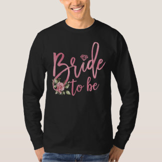 Brud Att Vara Förlovad Bröllop Möhippa Brudfest T Shirt