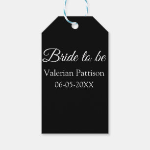 Brud att vara namn datum svart vit bröllopsfest vi presentetikett