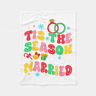 Brud Att Vara Senterparty Tis Är Säsongen Att B Fleecefilt