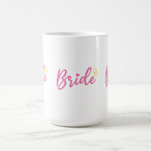 Brud Att Vara Sjungbrudsfest Present Kaffemugg