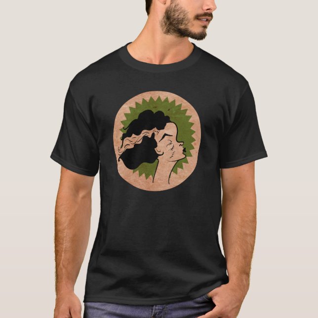 Brud av den Frankenstein Halloween skjortan T-shirt (Framsida)