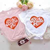 Brud Babestamma T-Shirt Sällskapsdamer Retro Tee