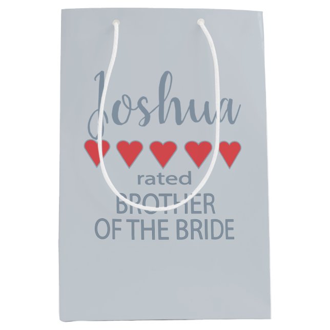 Brud & Bröllop 5 Hjärtan Brudens Bror (Framsidan)