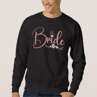 Brud Bröllop Förlovning Bröllopspresent Lång Ärmad Tröja