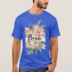 Brud bröllop möhippa JGA-fest kvinnor T Shirt