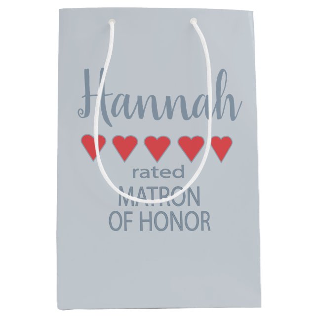 Brud & Bröllopskompani 5 Hjärtan Matron of Honor (Framsidan)