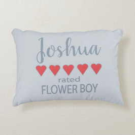 Brud & Bröllopskompani 5 Hjärtans Flower Boy Prydnadskudde