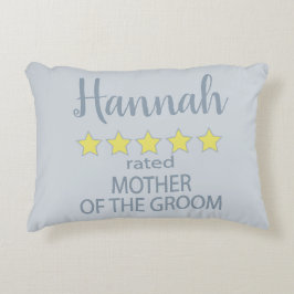 Brud & Bröllopskompani 5 stjärnor Mor till Brudgum Prydnadskudde