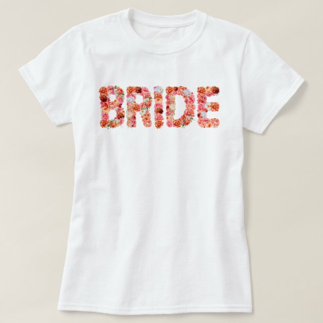 Brud Brud att Bli Brudtuppen Möhippa T Shirt (Design framsida)