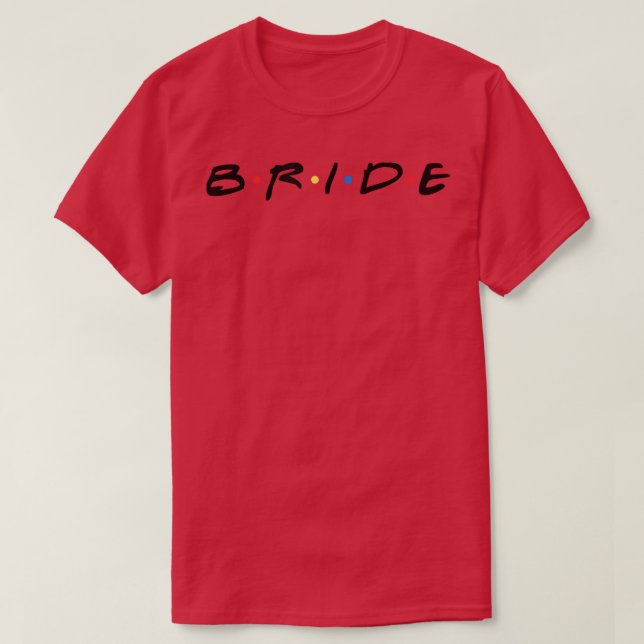 Brud BrudAttGiftaSig DetEnaDärVänner SenterMöhippa T Shirt (Design framsida)