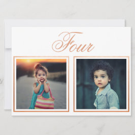 Brud Brudgum Ålder Elegant Roséguld Bordskortnumme Inbjudningar